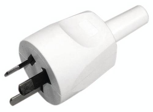 Bachmann 910.282 Schutzkontaktstecker Kunststoff 250V Weiß IP20