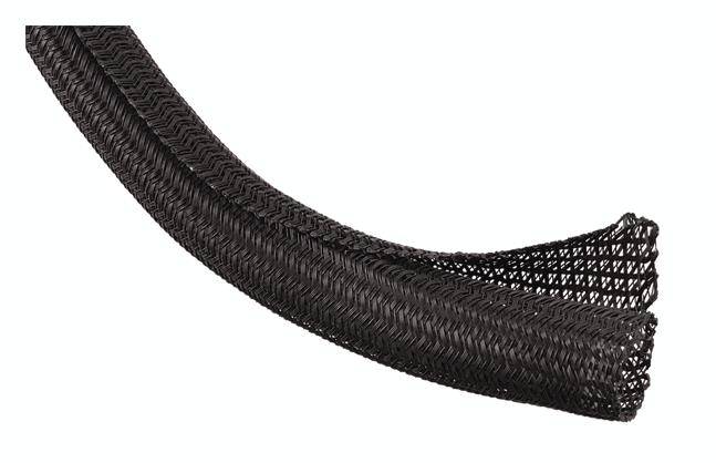 Bachmann Tunnelband 930.901 Polyethylenterephthalat Schwarz 2000mm Inhalt: 1St.