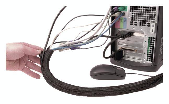 Bachmann Tunnelband 930.906 Polyethylenterephthalat Schwarz 1000mm Inhalt: 1St.