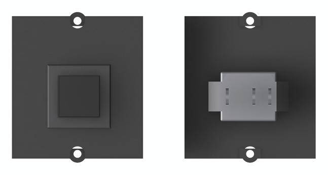 Bachmann 917.060 Rahmen Schwarz