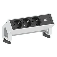 Bachmann 902.300 Steckdosenleiste ohne Schalter Weiß Schutzkontakt Bachmann 902.300 Steckdosenleiste ohne Schalter Weiß Schutzkontakt