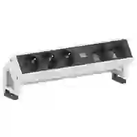 Bachmann 902.200 Steckdosenleiste ohne Schalter Schwarz, Weiß Schutzkontakt Bachmann 902.200 Steckdosenleiste ohne Schalter Schwarz, Weiß Schutzkontakt