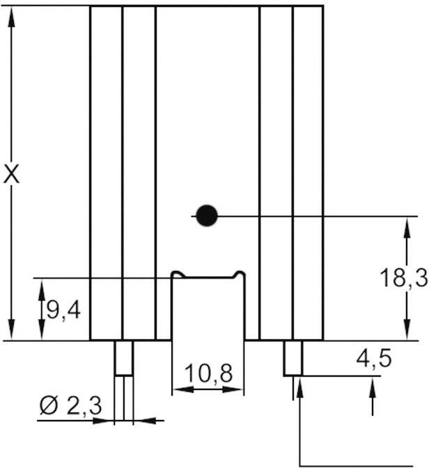Assmann WSW V7477XC V7477XC Strangkühlkörper 11 K/W (L x B x H) 38.1 x 35 x 12.7 mm TO-220, TOP-3