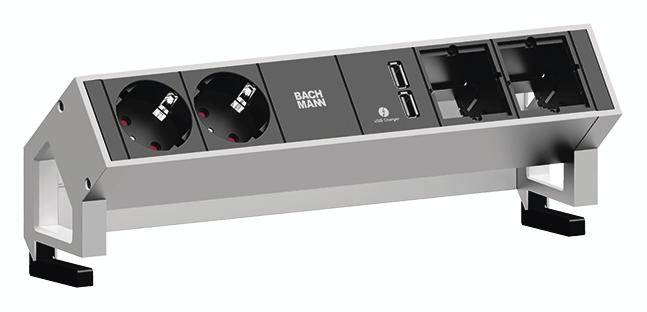 Bachmann DESK 2 - Steckdosenleiste - Eingabe, Eingang GST18