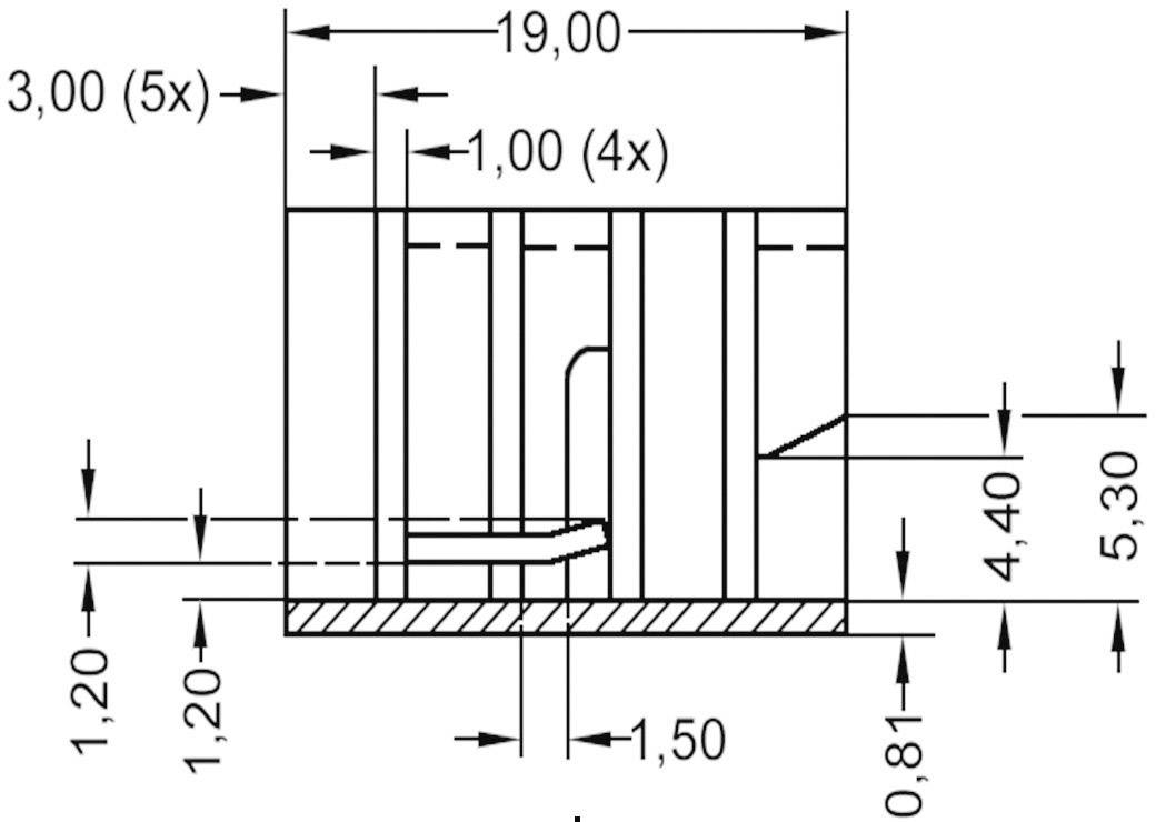 Assmann WSW V8508A V8508A Kühlkörper 21 K/W (L x B x H) 19 x 12.8 x 12.7mm TO-220