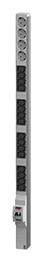Bachmann 800.2336 19 Zoll Netzwerkschrank-Steckdosenleiste 1 HE Kaltgeräte-Steckdose C19 16A Überspannungsschutz