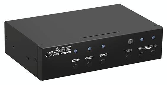 Bachmann 903.211 HDMI®, VGA, Audio, stereo (3.5 mm Klinke) HDBaseT Extender (Verlängerung) über Netzwerkkabel RJ45