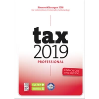 WISO tax 2019 Professional Vollversion, 1 Lizenz Windows Steuer-Software WISO tax 2019 Professional Vollversion, 1 Lizenz Windows Steuer-Software
