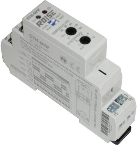 Rose LM Schaltschrankheizungs-Thermostat STH-60W 240 V/AC, 240 V/DC 1 Schließer 1St.