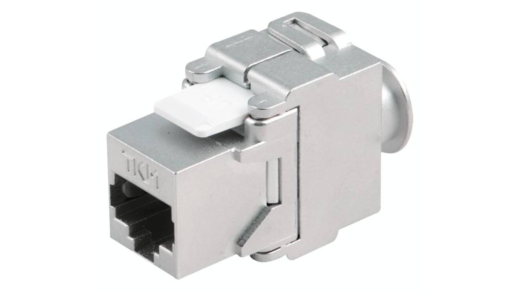Bachmann RJ45 Netzwerk Adapter CAT 6 Silber | digitalo