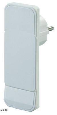 Bachmann 933.009 Schutzkontaktstecker Kunststoff 250V Weiß IP20