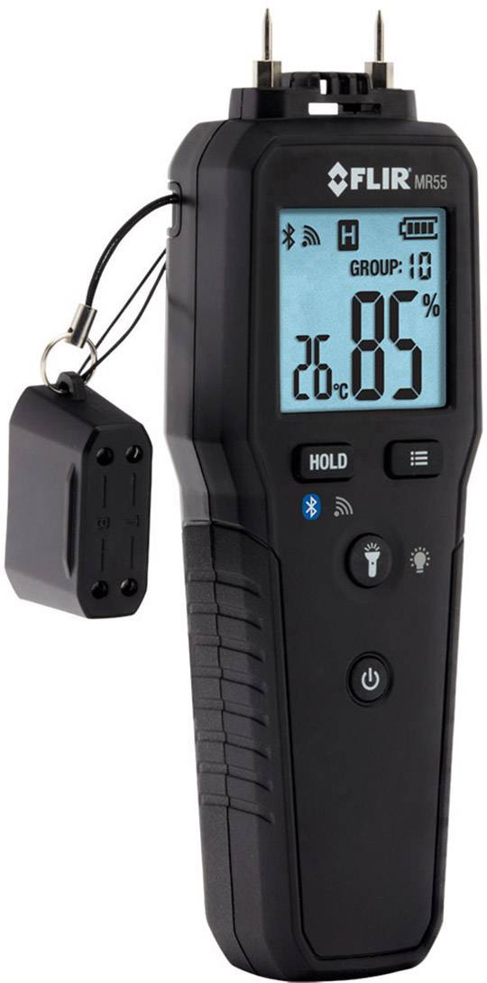 FLIR MR55 Materialfeuchtemessgerät Messbereich Baufeuchtigkeit (Bereich) 1 bis 99% Messbereich Holzfeuchtigkeit (Bereich) 7 bis