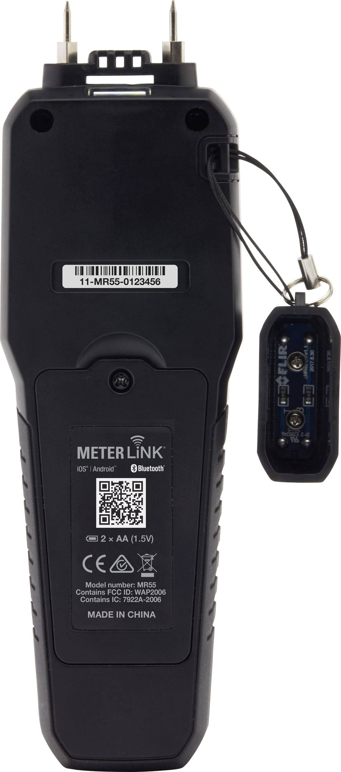 FLIR MR55 Materialfeuchtemessgerät Messbereich Baufeuchtigkeit (Bereich) 1 bis 99% Messbereich Holzfeuchtigkeit (Bereich) 7 bis