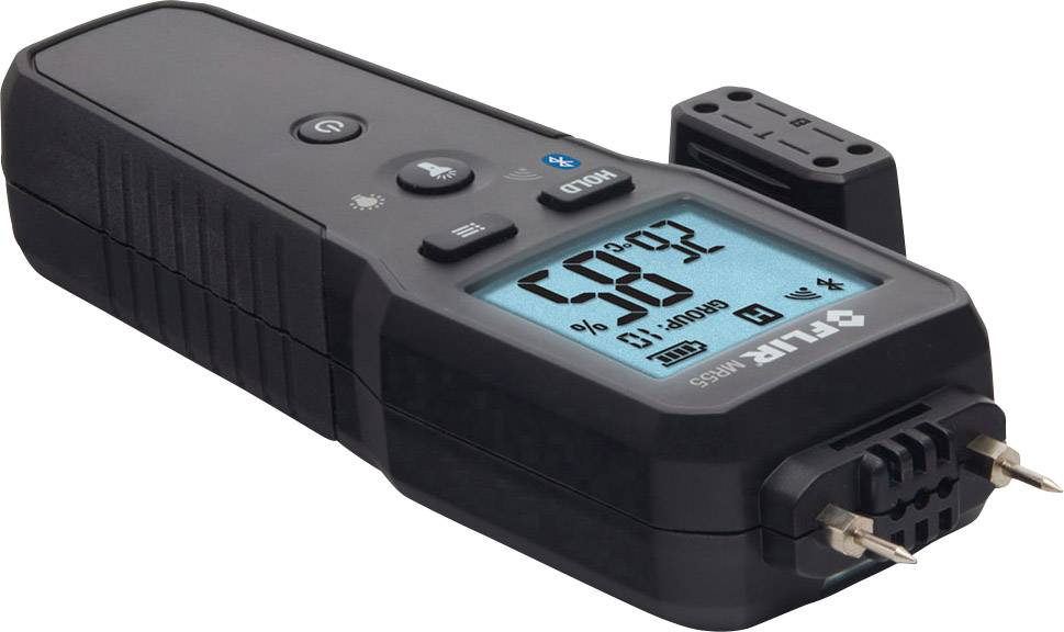 FLIR MR55 Materialfeuchtemessgerät Messbereich Baufeuchtigkeit (Bereich) 1 bis 99% Messbereich Holzfeuchtigkeit (Bereich) 7 bis