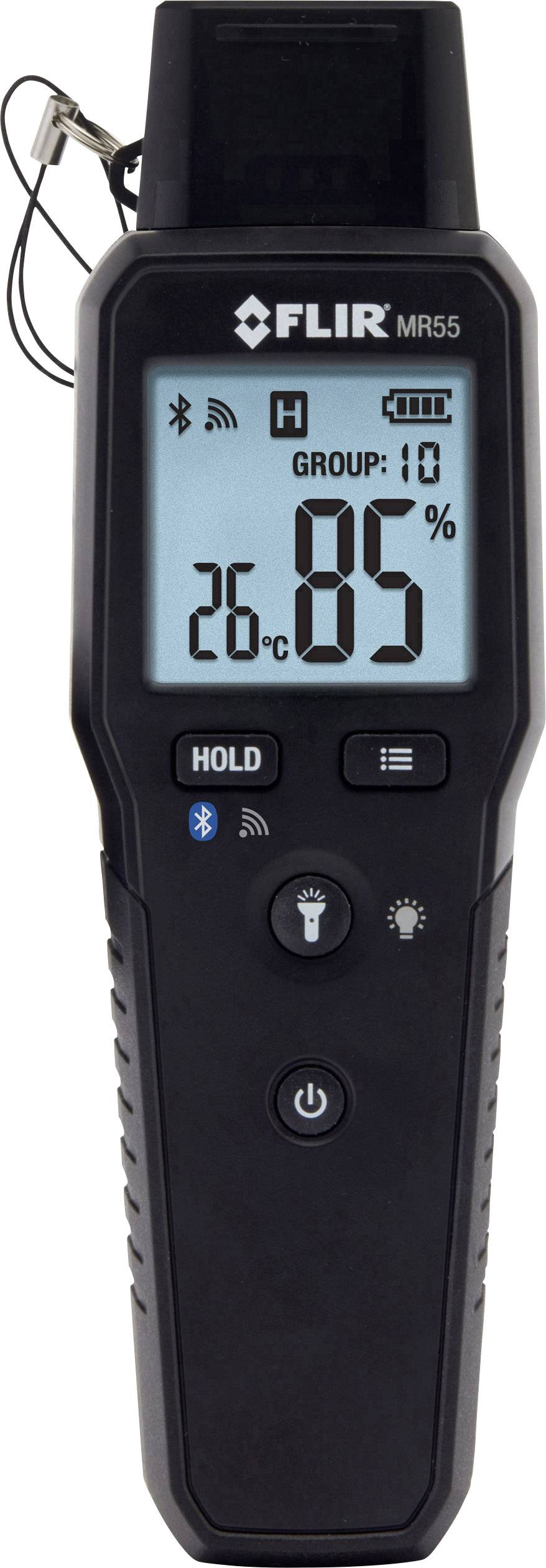 FLIR MR55 Materialfeuchtemessgerät Messbereich Baufeuchtigkeit (Bereich) 1 bis 99% Messbereich Holzfeuchtigkeit (Bereich) 7 bis