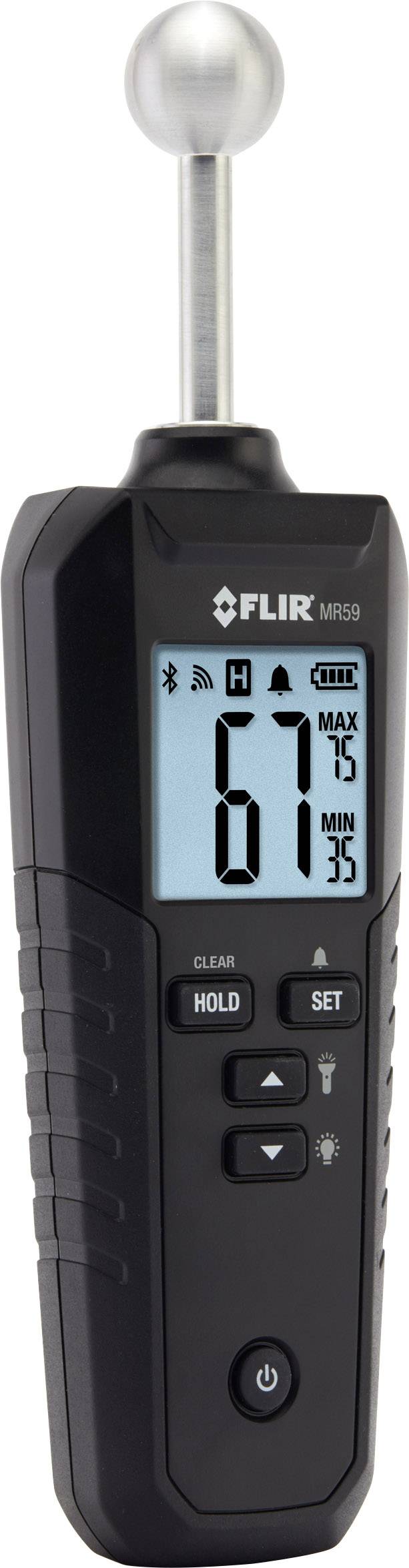 FLIR MR59 Materialfeuchtemessgerät Messbereich Baufeuchtigkeit (Bereich) 0 bis 100 % Messbereich Ho