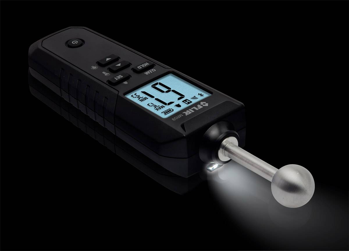 FLIR MR59 Materialfeuchtemessgerät Messbereich Baufeuchtigkeit (Bereich) 0 bis 100 % Messbereich Ho