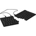 R-GO Tools Split USB Tastatur Englisch, QWERTY Schwarz Ergonomisch