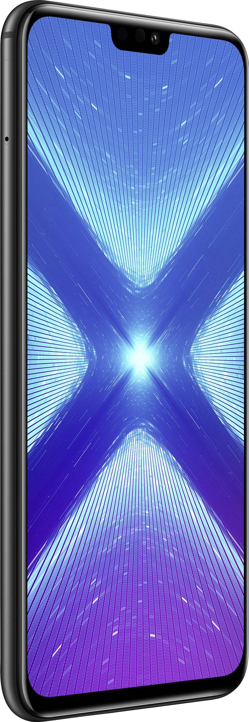 Honor 8X Smartphone 128GB 6.5 Zoll (16.5 cm) Dual-SIM Android™ 8.1 Oreo 20 Mio. Pixel, 2 Mio. Pixel Schwarz