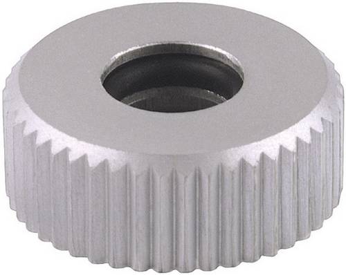 Mentor 6600.0402 Rändelmutter 4mm Aluminium (eloxiert) 1St.