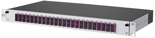Metz Connect 150267BB24-E 24 Port LWL-Patchpanel SC 1 HE Bestückt
