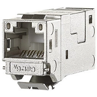 Metz Connect 130910KI RJ45-Einbaumodul Keystone CAT 6a 1St. Metz Connect 130910KI RJ45-Einbaumodul Keystone CAT 6a 1St.