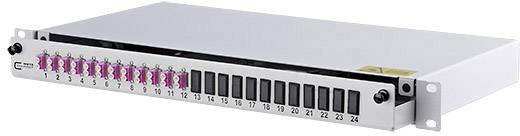 Metz Connect 1502677512-E 12 Port LWL-Patchpanel LC 1 HE Bestückt
