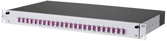 Metz Connect 1502677524-E 24 Port LWL-Patchpanel LC 1 HE Bestückt