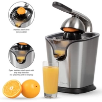 Profi Cook Zitruspresse PC-ZP 1154 160W Edelstahl, Schwarz Profi Cook Zitruspresse PC-ZP 1154 160W Edelstahl, Schwarz