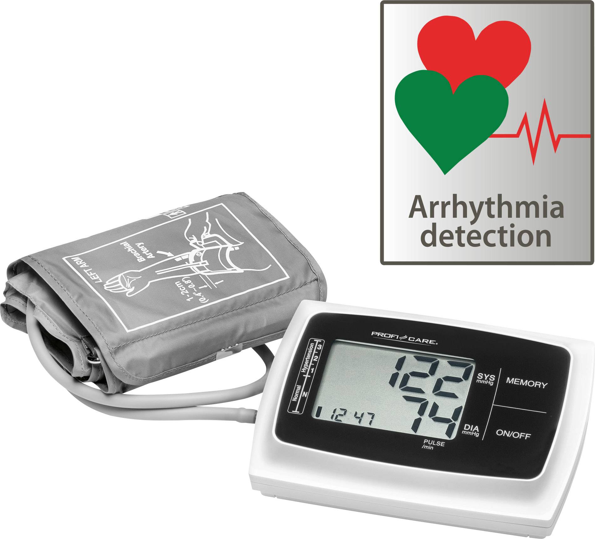 Profi-Care PC-BMG 3019 Oberarm Blutdruckmessgerät 330190