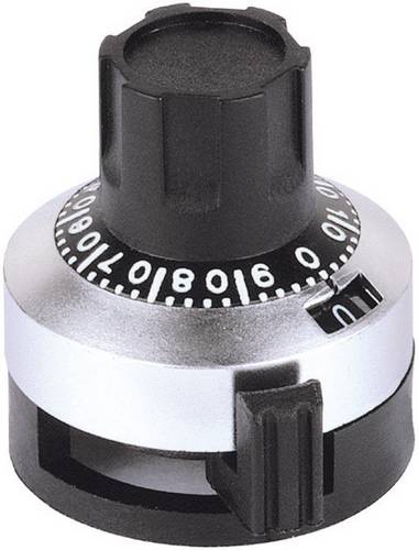 Mentor 6623.1000 6623.1000 Drehknopf mit Skala Matt (Ø x H) 23.5 mm x 25 mm 1 St.