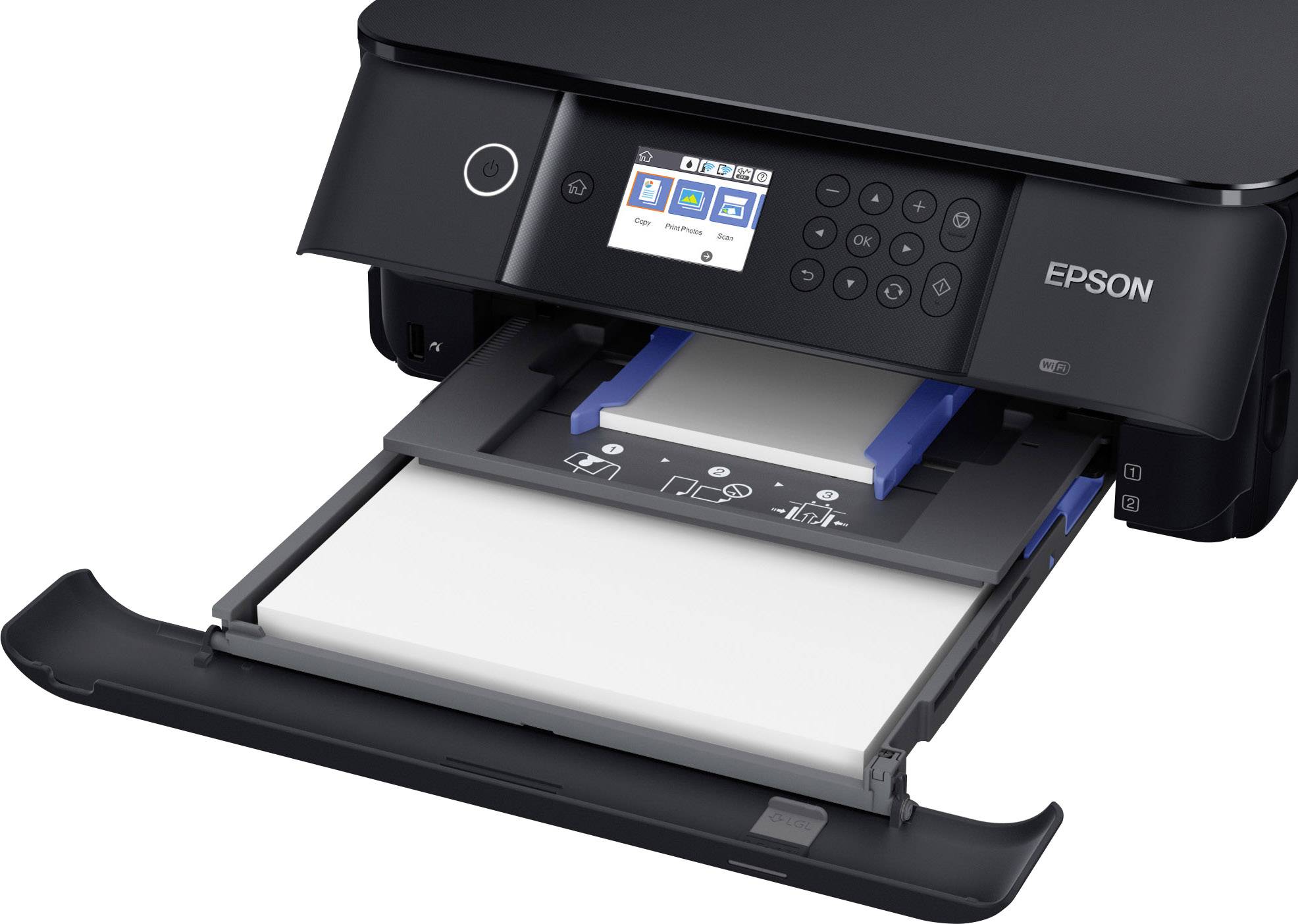 Epson Expression Premium XP-6100 Multifunktionsdrucker Tintenstrahl Farbe A4 Drucker, Scanner, Kopierer USB, WLAN, Duplex