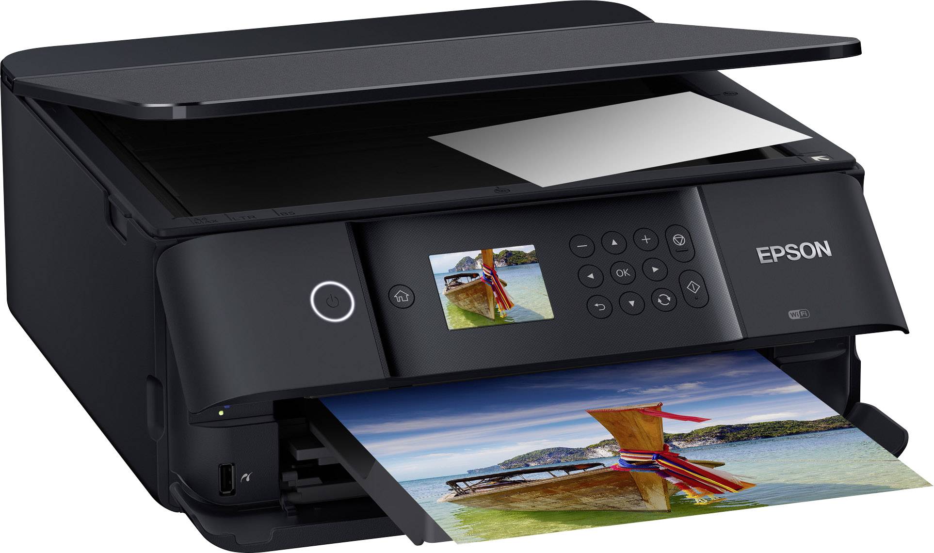 Epson Expression Premium XP-6100 Multifunktionsdrucker Tintenstrahl Farbe A4 Drucker, Scanner, Kopierer USB, WLAN, Duplex