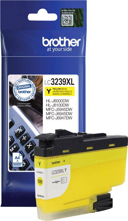 Brother Druckerpatrone LC-3239XLY Original Gelb LC3239XLY