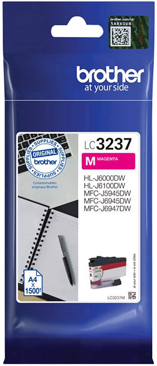 Brother Druckerpatrone LC-3237M Original Magenta LC3237M