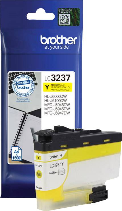 Brother Druckerpatrone LC-3237Y Original Gelb LC3237Y