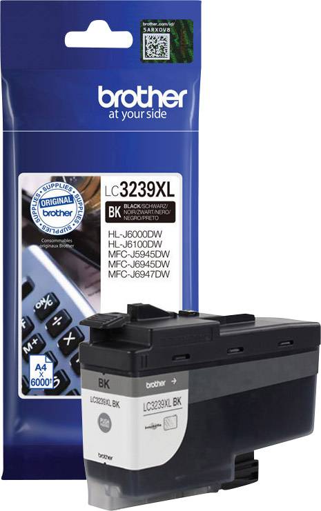 Brother Druckerpatrone LC-3239XLBK Original Schwarz LC3239XLBK
