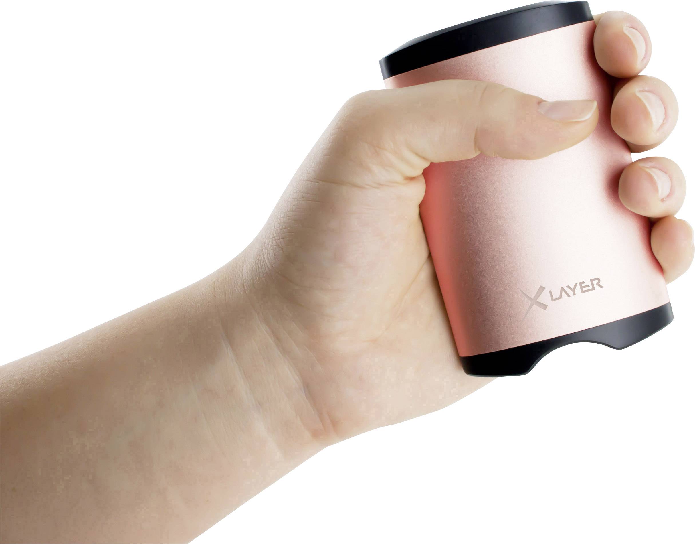Xlayer Plus Heat Powerbank 5200 mAh  Li-Ion  Roségold
