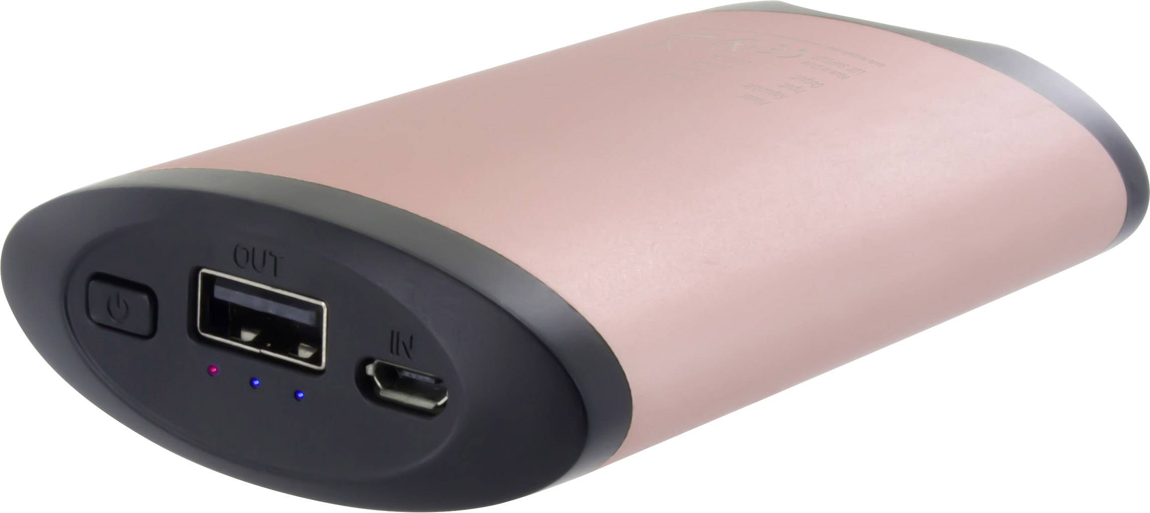 Xlayer Plus Heat Powerbank 5200 mAh  Li-Ion  Roségold