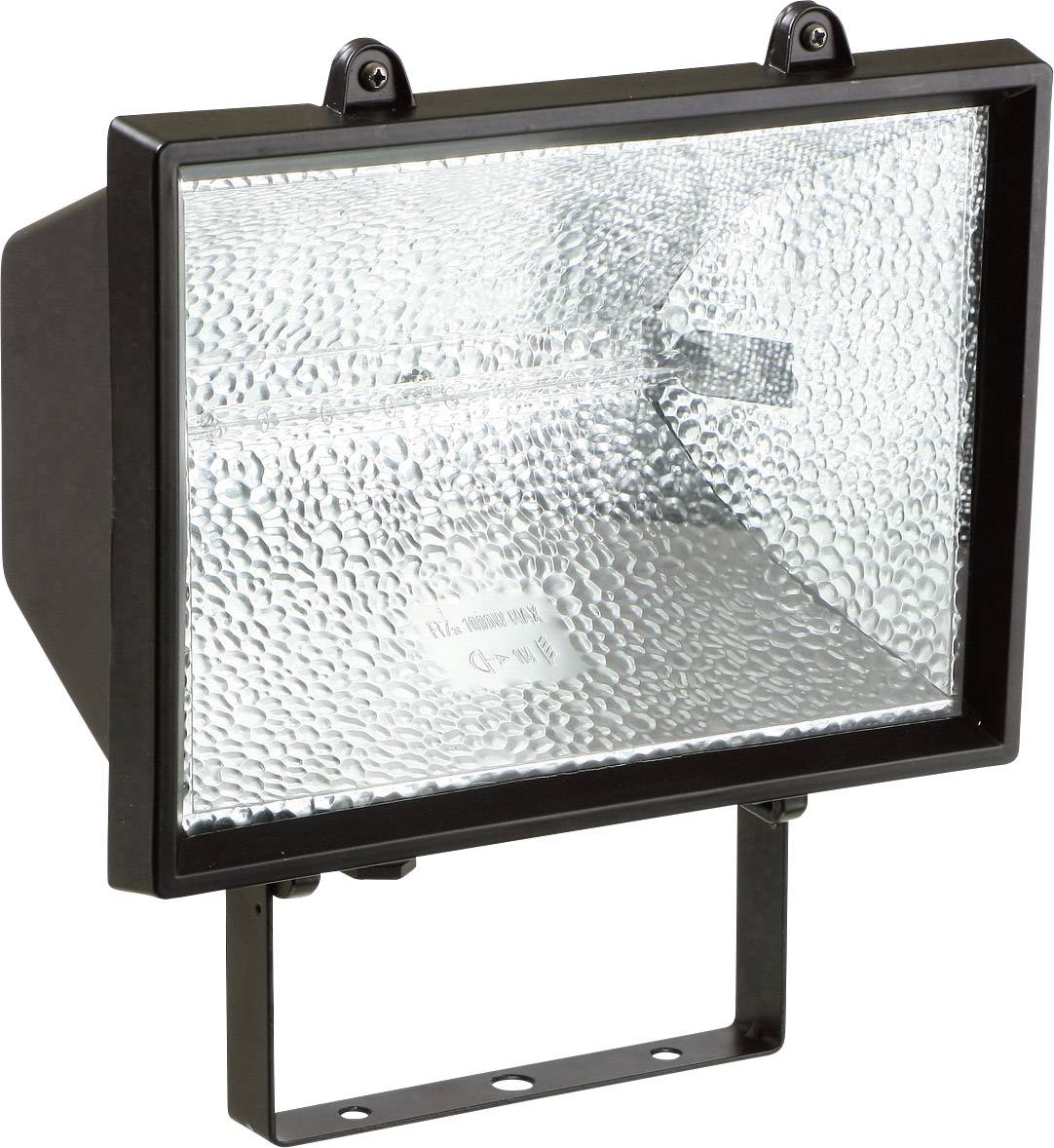 AS Schwabe Außenstrahler Halogen 400 W R7s Schwarz