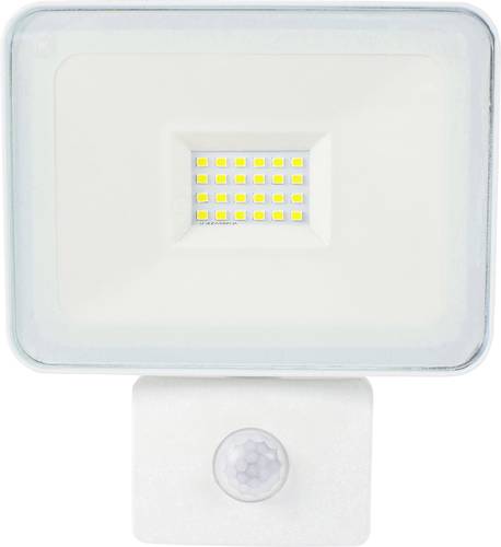 As - Schwabe 46331 LED-Außenstrahler mit Bewegungsmelder 20W Neutral-Weiß