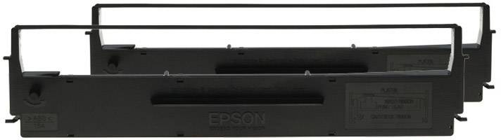 Epson Farbband Kombi-Pack Original LX-350 LX-300+ LX-300+II Passend für Geräte des Herstellers: Epson Schwarz 2 St.