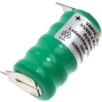 Varta V5/80H-SLF ++/- Knopfzellen-Akku 80H NiMH 80 mAh 6V 1St. Varta V5/80H-SLF ++/- Knopfzellen-Akku 80H NiMH 80 mAh 6V 1St.