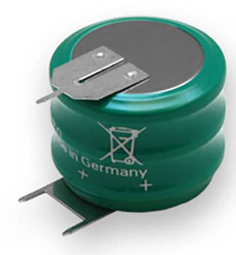V3/250H-SLF ++/- Knopfzellen-Akku 250H NiMH 250 mAh 3.6V 1St.