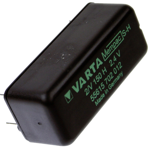 Varta Mempac 2/V150H Knopfzellen-Akku Mempec NiMH 150 mAh 2.4V 1St.