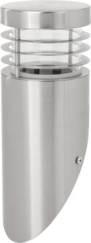 330015 Außenwandleuchte Energiesparlampe E27 40W Edelstahl