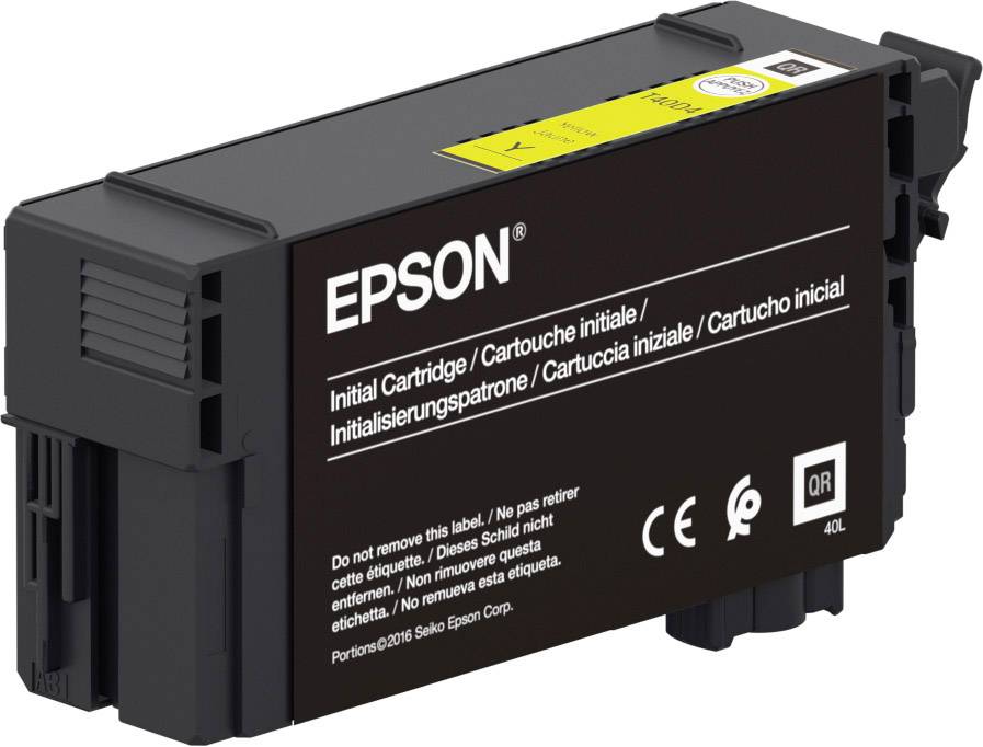 Epson Druckerpatrone T40C4 Original Gelb C13T40C440
