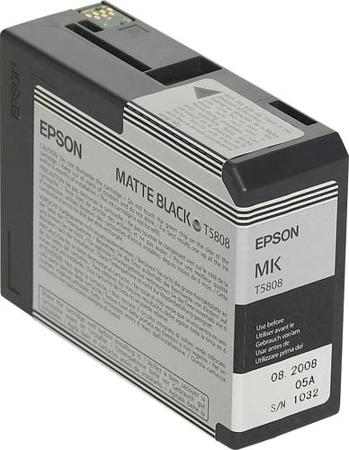 Epson Druckerpatrone T5808 Original Matt Schwarz C13T580800