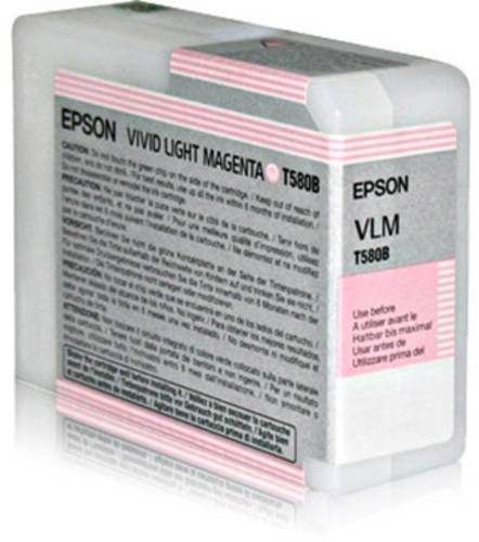 Epson Druckerpatrone T580B Original Vivid Light Magenta C13T580B00