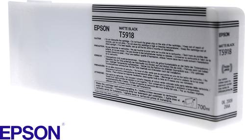 Epson Tinte T5918 Original Matt Schwarz C13T591800